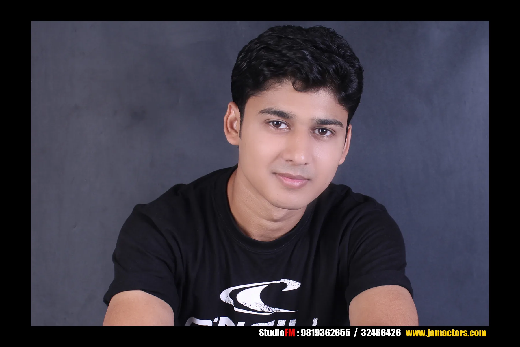 male model in tshirt